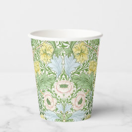 Wm Morris Myrtle Florale Art Nouveau Helder Papieren Bekers