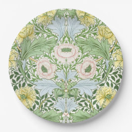 Wm Morris Myrtle Florale Art Nouveau Helder Papieren Bordje