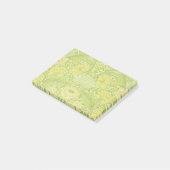 Wm Morris Myrtle Florale Art Nouveau Helder Post-it® Notes (Schuin)