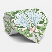 Wm Morris Myrtle Florale Art Nouveau Helder Stropdas (Opgerold)