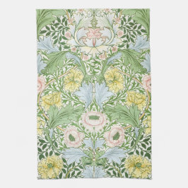 Wm Morris Myrtle Florale Art Nouveau Helder Theedoek