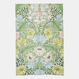 Wm Morris Myrtle Florale Art Nouveau Helder Theedoek