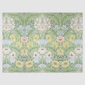 Wm Morris Myrtle Florale Art Nouveau Helder Tissuepapier (Voorkant)