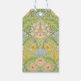 Wm Morris Myrtle Florale Art Nouveau Pastel Cadeaulabel