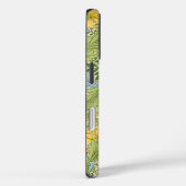 Wm Morris Myrtle Florale Art Nouveau Pastel Case-Mate iPhone Case (Achterkant / Rechts)