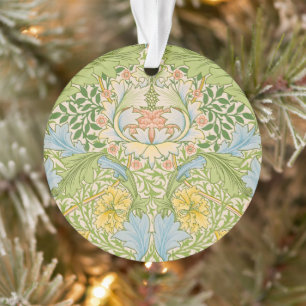 Wm Morris Myrtle Florale Art Nouveau Pastel Ornament