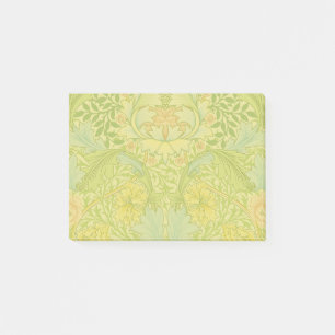 Wm Morris Myrtle Florale Art Nouveau Pastel Post-it® Notes