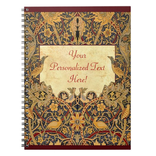 Wm Morris Pre-Raphaelite  Notitieboek (Voorkant)