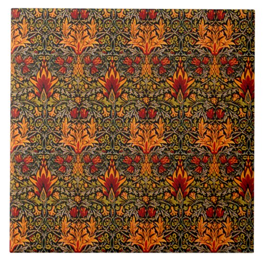 Wm. Morris Saturated Tegeltje (Voorkant)