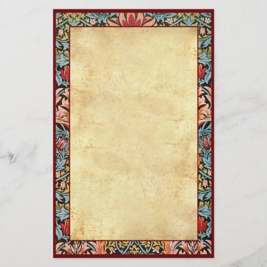 Wm Morris Snakeshead1876 Stationery Briefpapier (Voorkant)