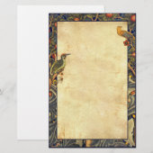 Wm Morris Woodpecker1877 Pre-Raphaelite Stationery Briefpapier (Voorkant / Achterkant)