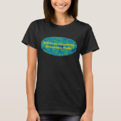 WMAP Kaart van het Universum met Microgolf Anisotr T-shirt (Voorkant)