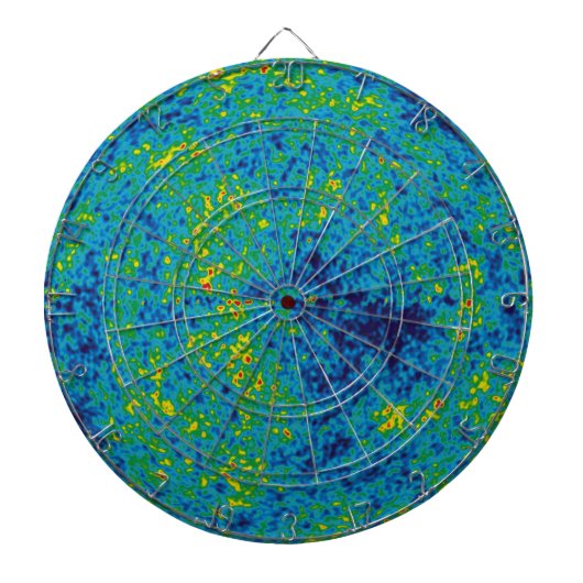 WMAP Kaart van het Universum Microgolf Anisotropie Dartbord (Voorkant)