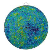 WMAP Microgolf Anisotropie Probe Universum Kaart Dartbord (Voorkant)