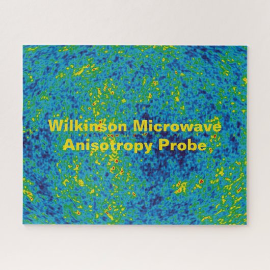 WMAP Microgolf Anisotropie Probe Universum Kaart Legpuzzel (Horizontaal)