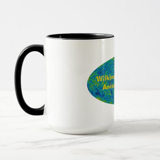 WMAP Microgolf Anisotropie Probe Universum Kaart Mok (Links)