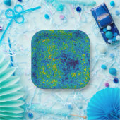 WMAP Microgolf Anisotropie Probe Universum Kaart Papieren Bordje (Feest)