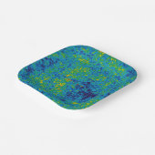 WMAP Microgolf Anisotropie Probe Universum Kaart Papieren Bordje (Gebogen)