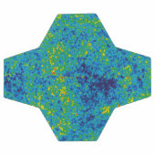 WMAP Microgolf Anisotropie Probe Universum Kaart Voetbal (Enkel)