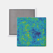 WMAP Microgolf Anisotropie Sond Universe Kaart Magneet (Voorkant / Achterkant)