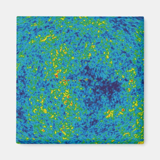 WMAP Microgolf Anisotropie Sond Universe Kaart Magneet (Voorkant)