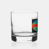 WMAP, sluier van het Melkwegstelsel over het heela Whisky Glas (Voorkant)
