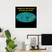 WMAP Universe Wilkinson Microwave Anisotropy Probe Poster (Thuiskantoor)