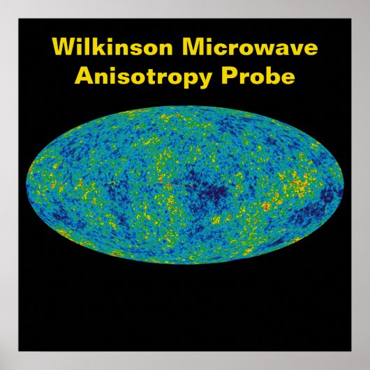 WMAP Universe Wilkinson Microwave Anisotropy Probe Poster (Voorkant)