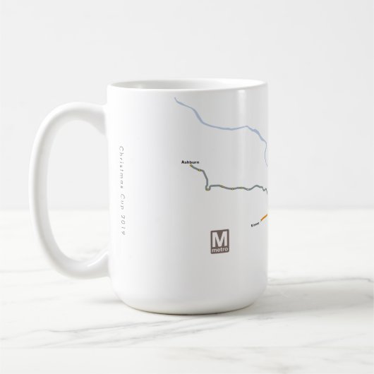 WMATA Metrorail Koffiemok (Links)