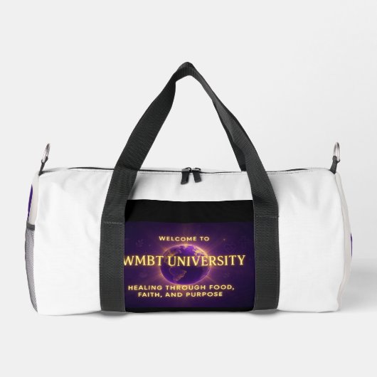WMBT University  carry bag.  Plunjezak (Achterkant)