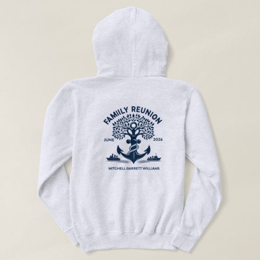 WMG 2026-trui Hoodie (Design achterkant)