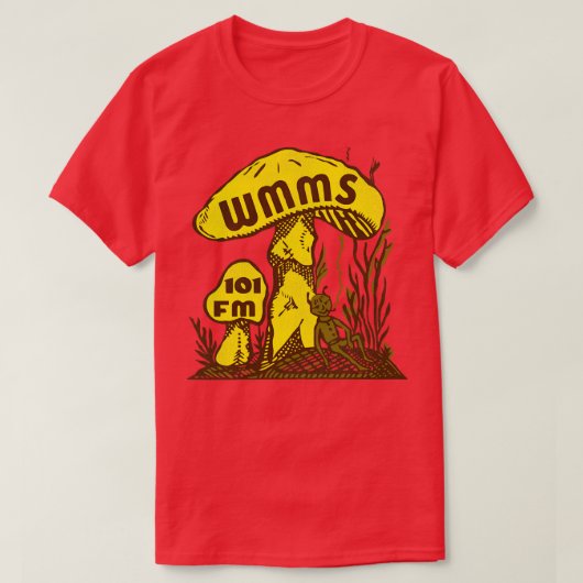WMMS 101 FM-radio T-shirt (Design voorkant)