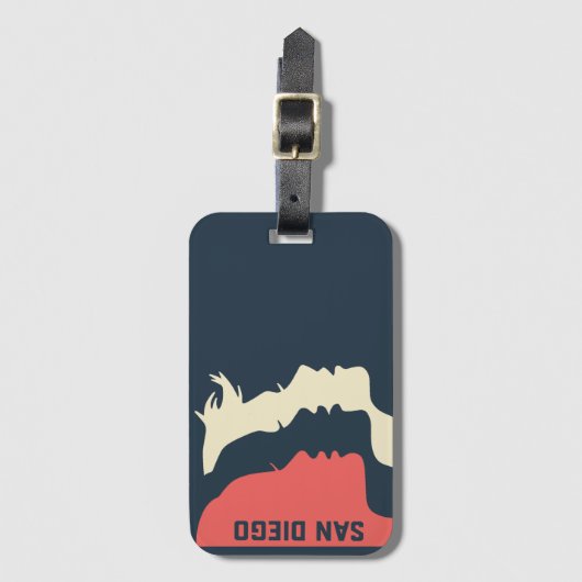 WMSD - Algemeen Bagagelabel (Voorkant (verticaal))