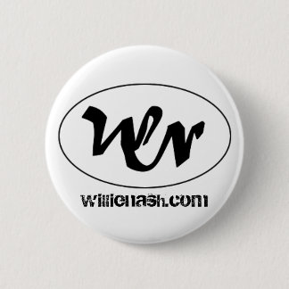 wn logo, willienash.com ronde button 5,7 cm
