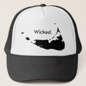 WNantucket Trucker Hat Trucker Pet (Voorkant)