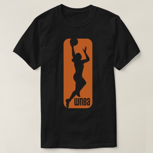 Wnba Basketball Logo T Classic T Classic T Sh T-shirt (Design voorkant)