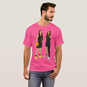 WNBA- Las Vegas Aces Kelsey Plum 10 A'Ja Wilson T-shirt (Voorkant volledig)