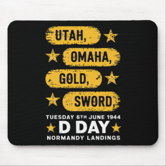 WO2 D Dag Stranden Tweede Wereldoorlog Legerheld N Muismat