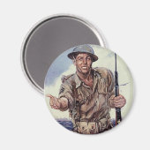 WO2 USMC 1 MAGNEET (Voorkant / Achterkant)