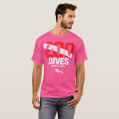 WO 200th Diver Down Vlag duiken T-shirt (Voorkant volledig)