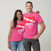 WO 200th Diver Down Vlag duiken T-shirt (Unisex)