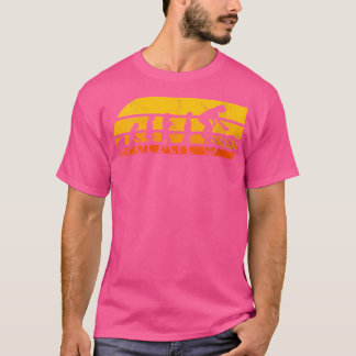 Wo BMX fietser Grappige evolutie T-shirt