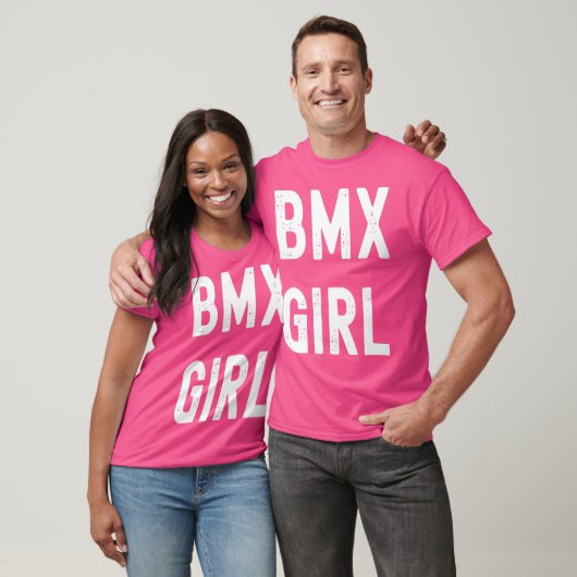 Wo Bmx Lover Bmx Girl T-shirt (Unisex)
