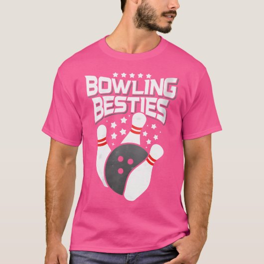 Wo Bowling Besties T-shirt (Voorkant)