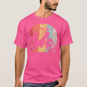 Wo bromfiets fiets motorfiets t-shirt