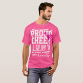 Wo Cheerleading Aunt Proud Cheer Aunt T-shirt (Voorkant volledig)