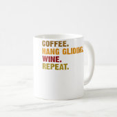 Wo Coffee Hang Gliding Wine Repeat Koffiemok (Voorkant rechts)