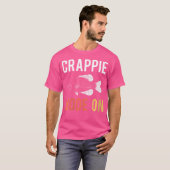 Wo Crappie-modus op Fisherman T-shirt (Voorkant volledig)