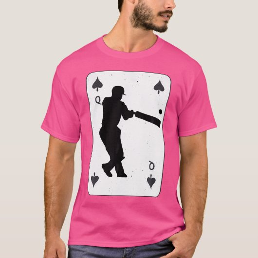 Wo Cricket Merchandise Cricket Equipment T-shirt (Voorkant)