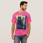 Wo Cyborg Samurai Exo Suit Cyber Punk Magazine Kun T-shirt (Voorkant volledig)